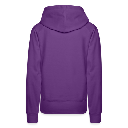 UNMEDICATED AND ON THE LOOSE!! WOMEN'S HOODIE - purple