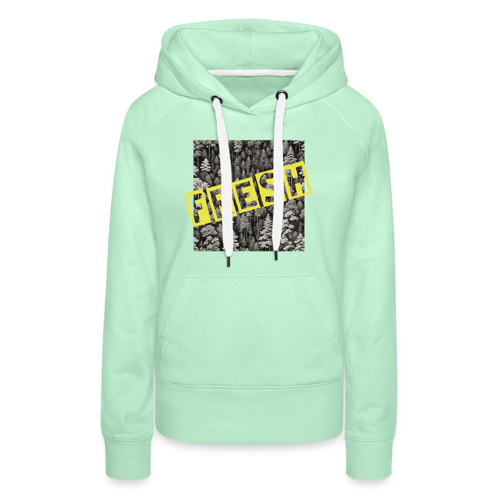 FRESH - WOMEN'S HOODIE - light mint