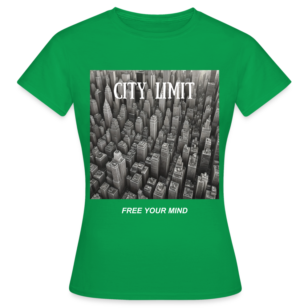 CITY LIMIT - WOMEN'S CLASSIC T-SHIRT - kelly green