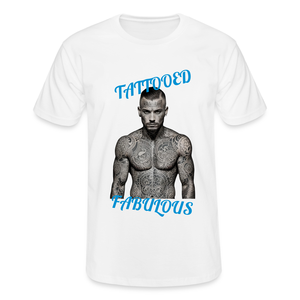 TATTOOED & FABULOUS - MEN'S CLASSIC T-SHIRT - white