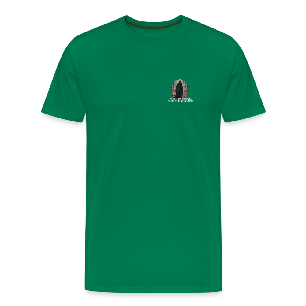 LONELY GRIM REAPER - MEN'S PREMIUM T-SHIRT - kelly green