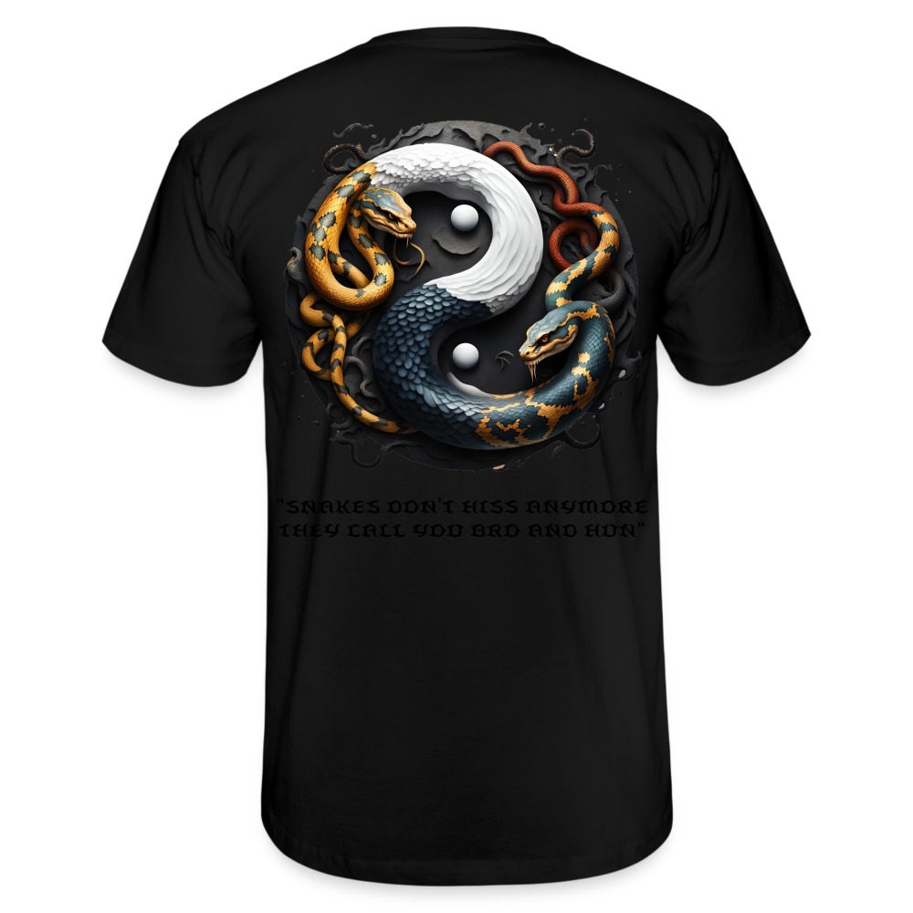 YING YANG - MEN'S CLASSIC T-SHIRT - black