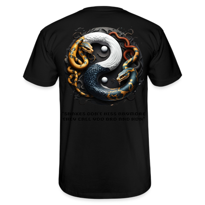 YING YANG - MEN'S CLASSIC T-SHIRT - black