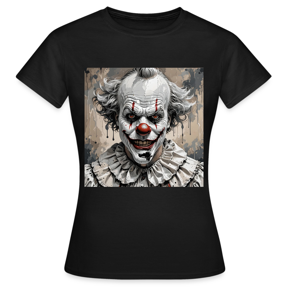 EVIL CLOWN - WOMEN'S CLASSIC T-SHIRT - black