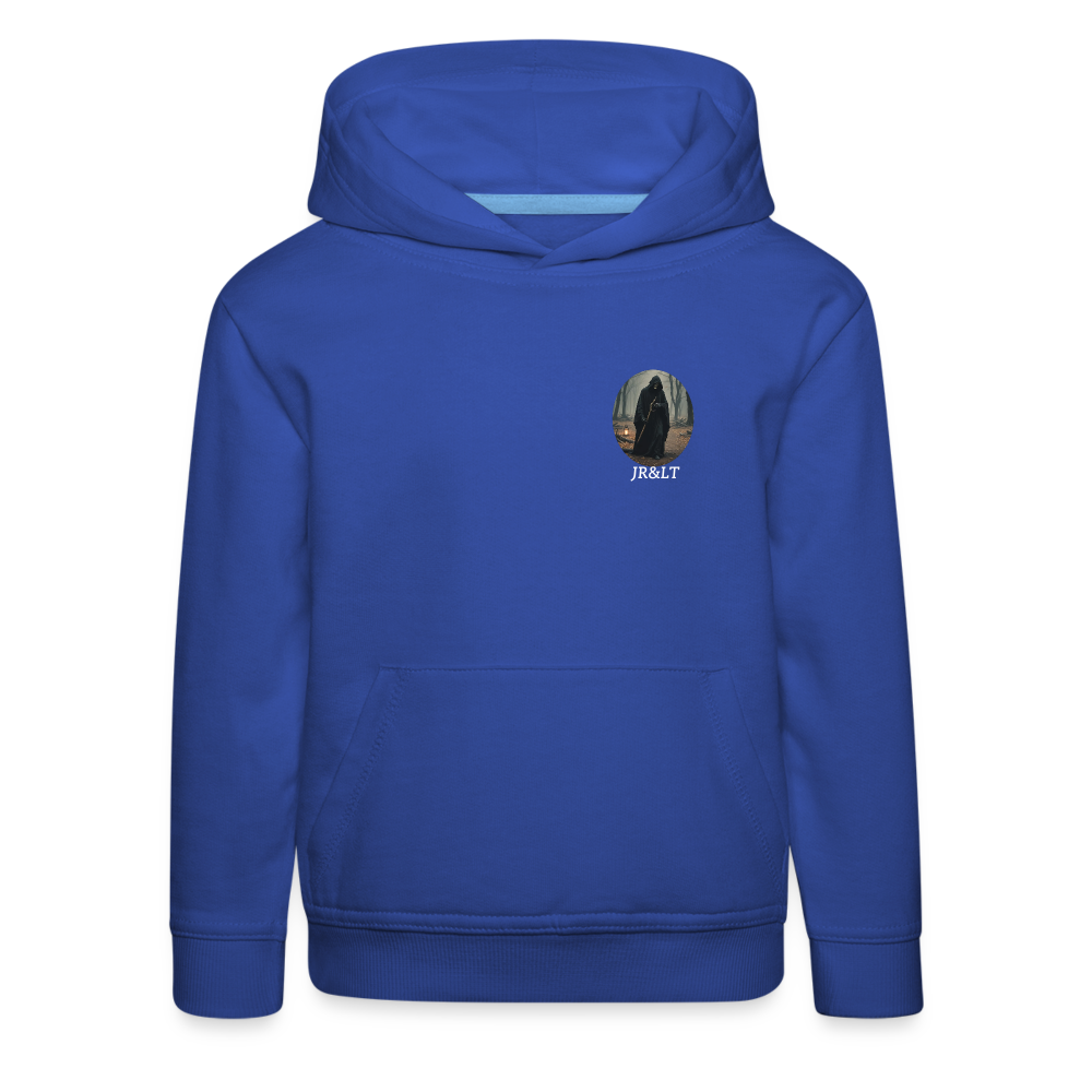 LONELY GRIM REAPER - CHILDREN'S HOODIE - royal blue