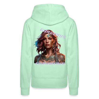 GORGEOUS & EMPOWERED - WOMEN'S HOODIE - light mint