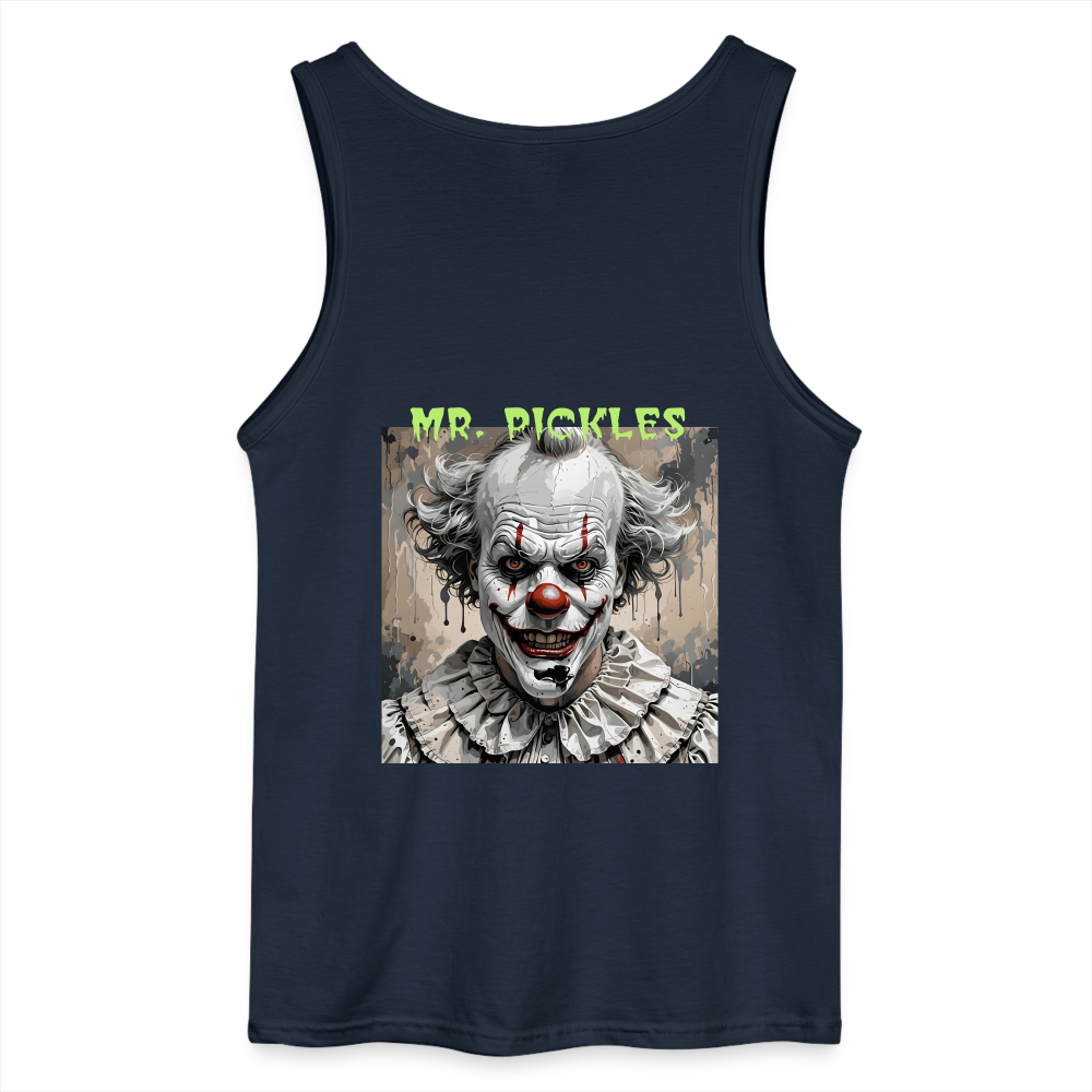 EVIL CLOWN - MEN'S TANK TOP - navy