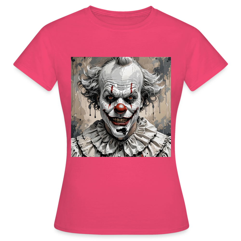 EVIL CLOWN - WOMEN'S CLASSIC T-SHIRT - azalea