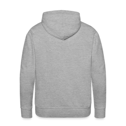 MUCKY PUP!! - MEN'S HOODIE - heather grey