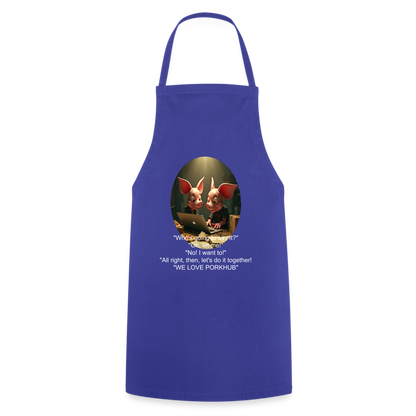 APPRECIATION - ADULT APRON - royal blue