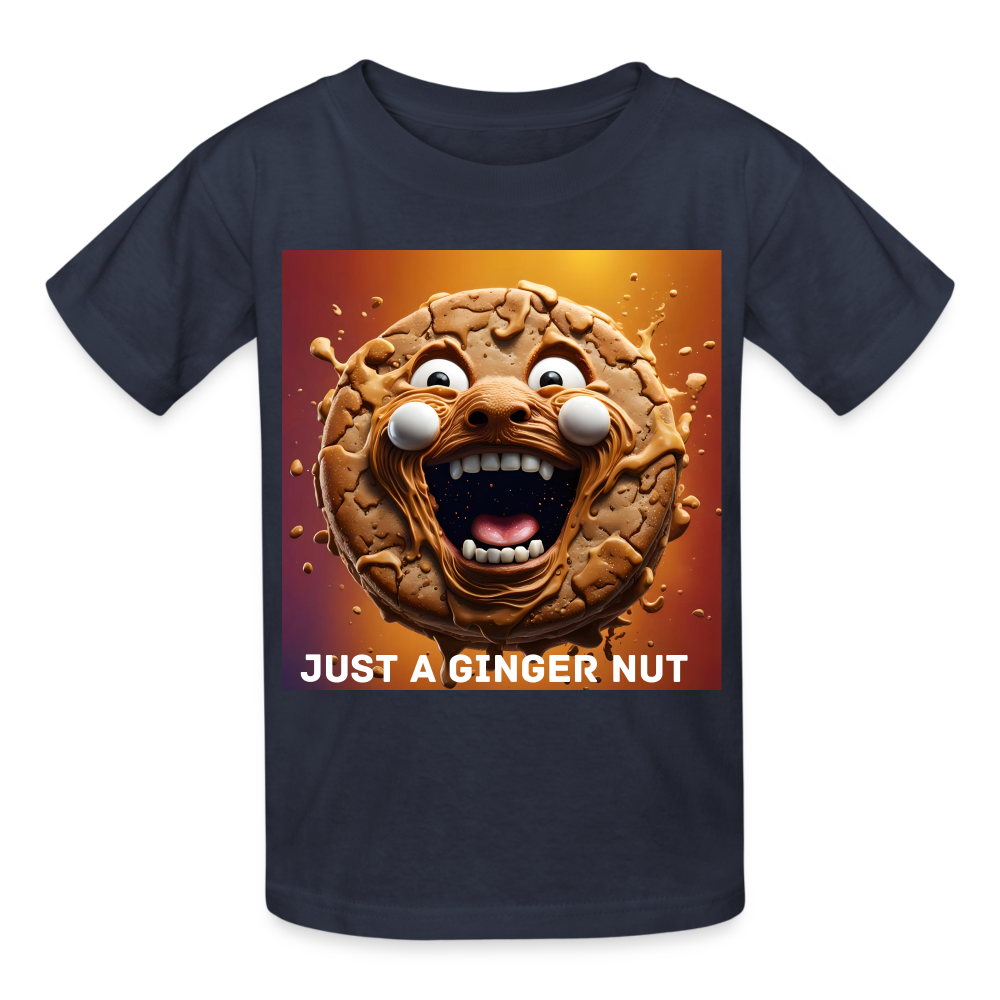 GINGER NUT - CHILDREN'S T-SHIRT - navy