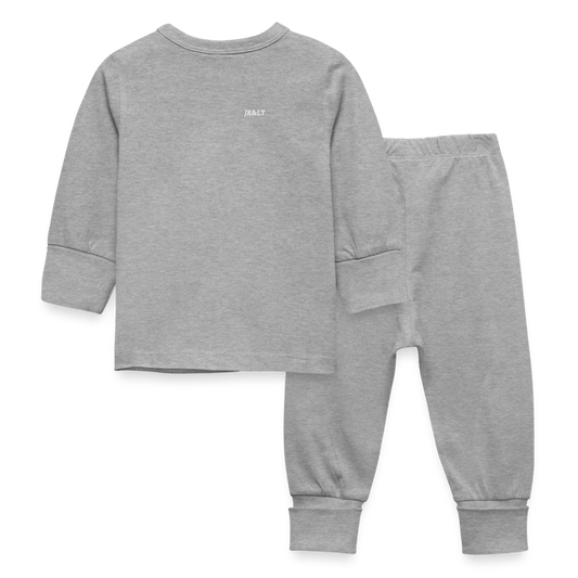 CLASSIC JR&LT - BABY PAJAMAS - heather grey