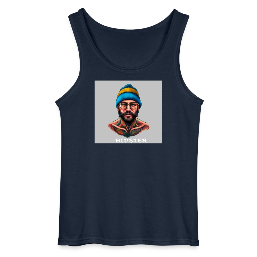 HIPSTER - MEN'S TANK TOP - navy