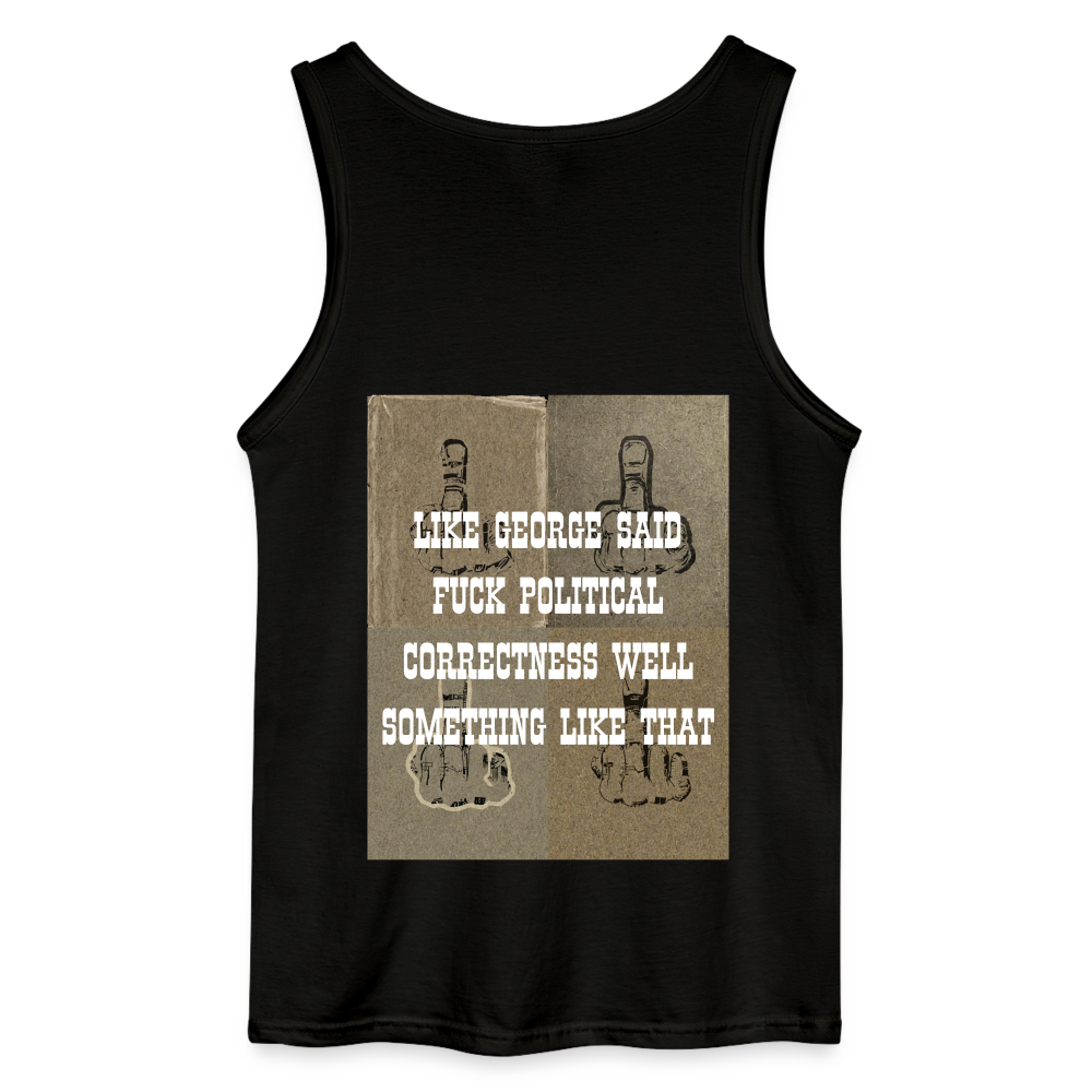 POLITICAL CORRECTNESS - MEN'S TANK TOP - black