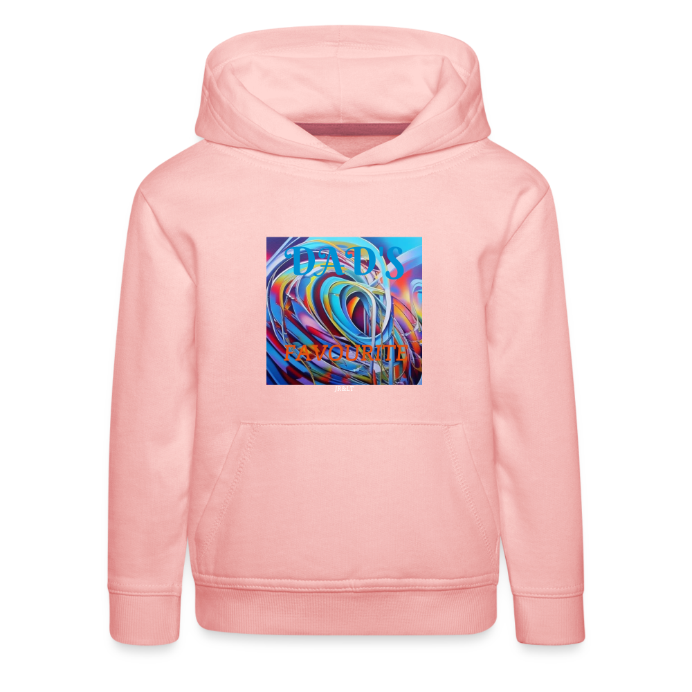 MUM/DAD ETC FAVOURITE!! CHILDREN'S HOODIE - crystal pink