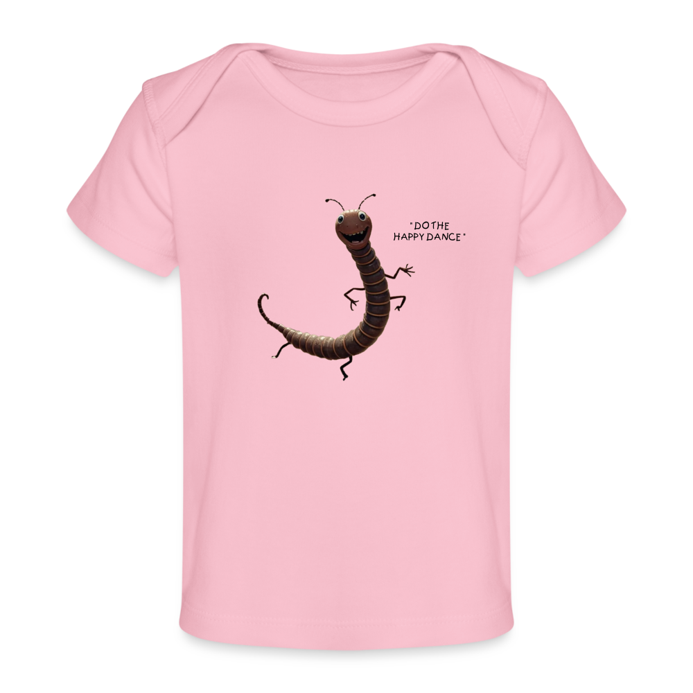 DO THE HAPPY DANCE - BABY T-SHIRT - light pink