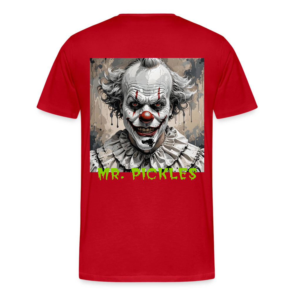 EVIL CLOWN!! MEN'S PREMIUM T-SHIRT - red