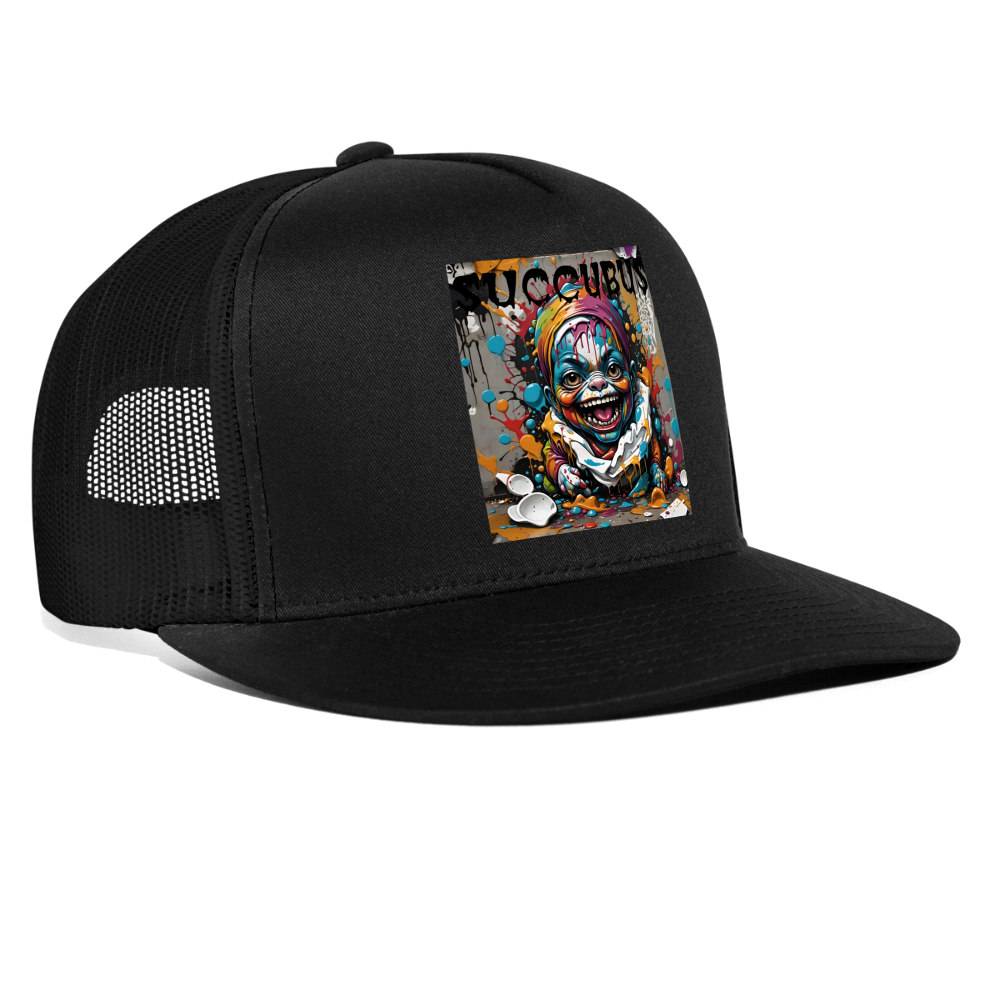 SUCCUBUS - BREATHABLE HAT - black/black