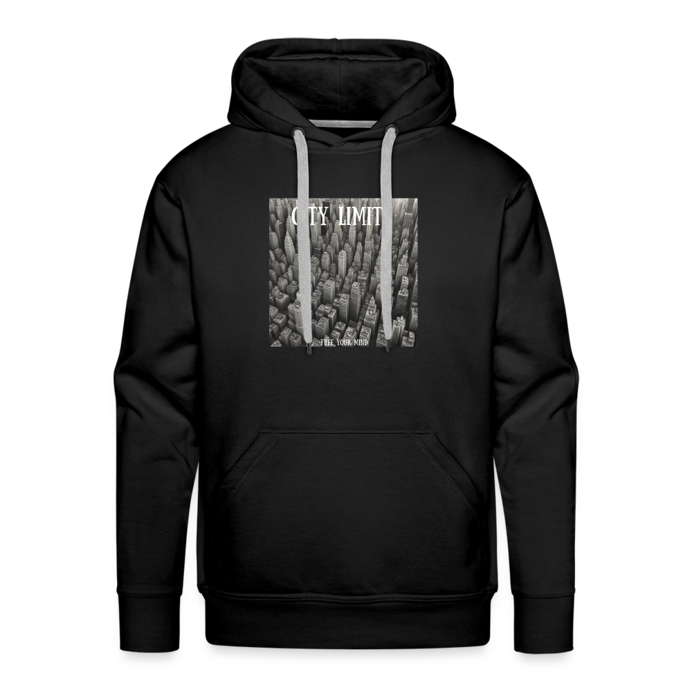 CITY LIMIT - MEN'S HOODIE - black