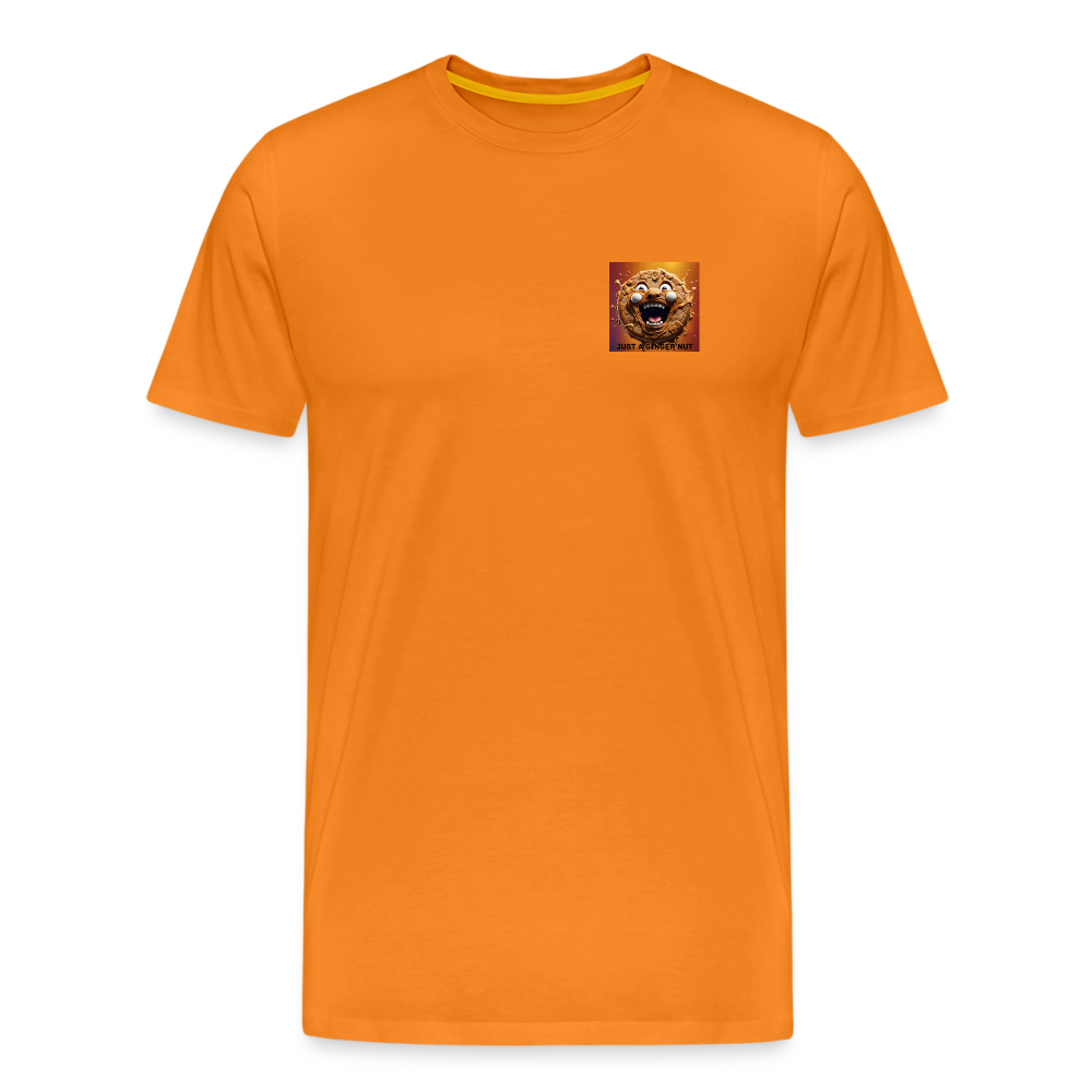 GINGER NUT - MEN'S PREMIUM T-SHIRT - orange