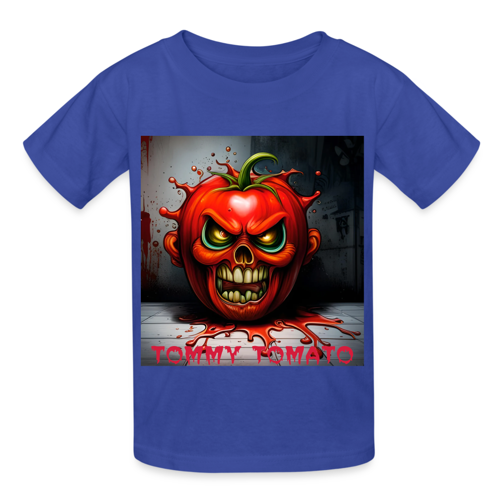 TOMMY TOMATOE - CHILDREN'S T-SHIRT - royal blue