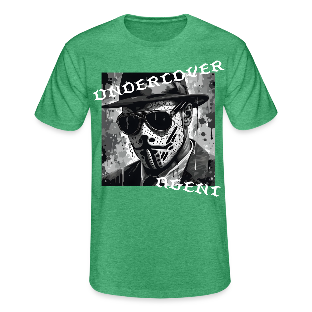 UNDERCOVER AGENT - MEN'S  CLASSIC T-SHIRT - heather green