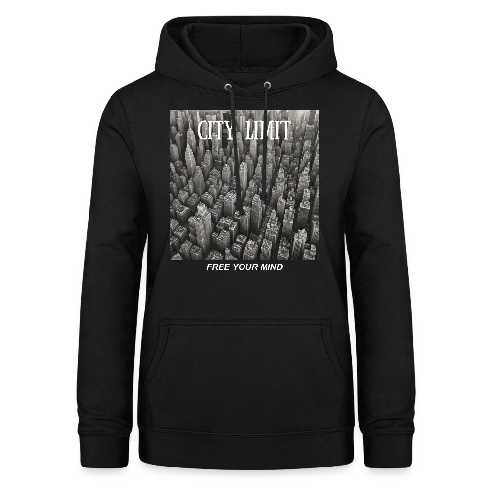 CITY LIMIT - WOMEN'S HOODIE - black