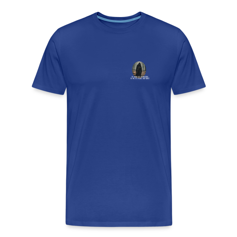 LONELY GRIM REAPER - MEN'S PREMIUM T-SHIRT - royal blue