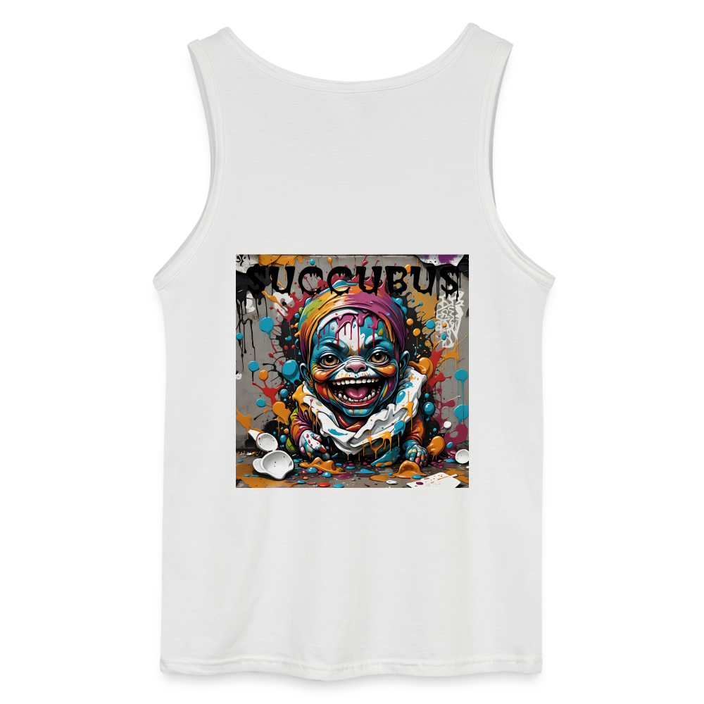 SUCCUBUS - MEN'S TANK TOP - white