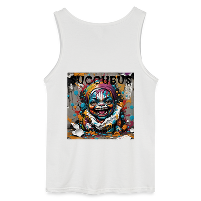 SUCCUBUS - MEN'S TANK TOP - white