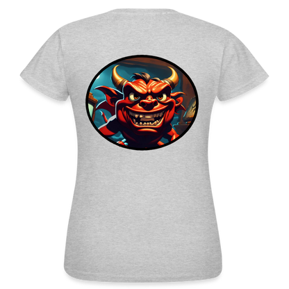 BABY DEVIL - WOMEN'S CLASSIC T-SHIRT - heather grey