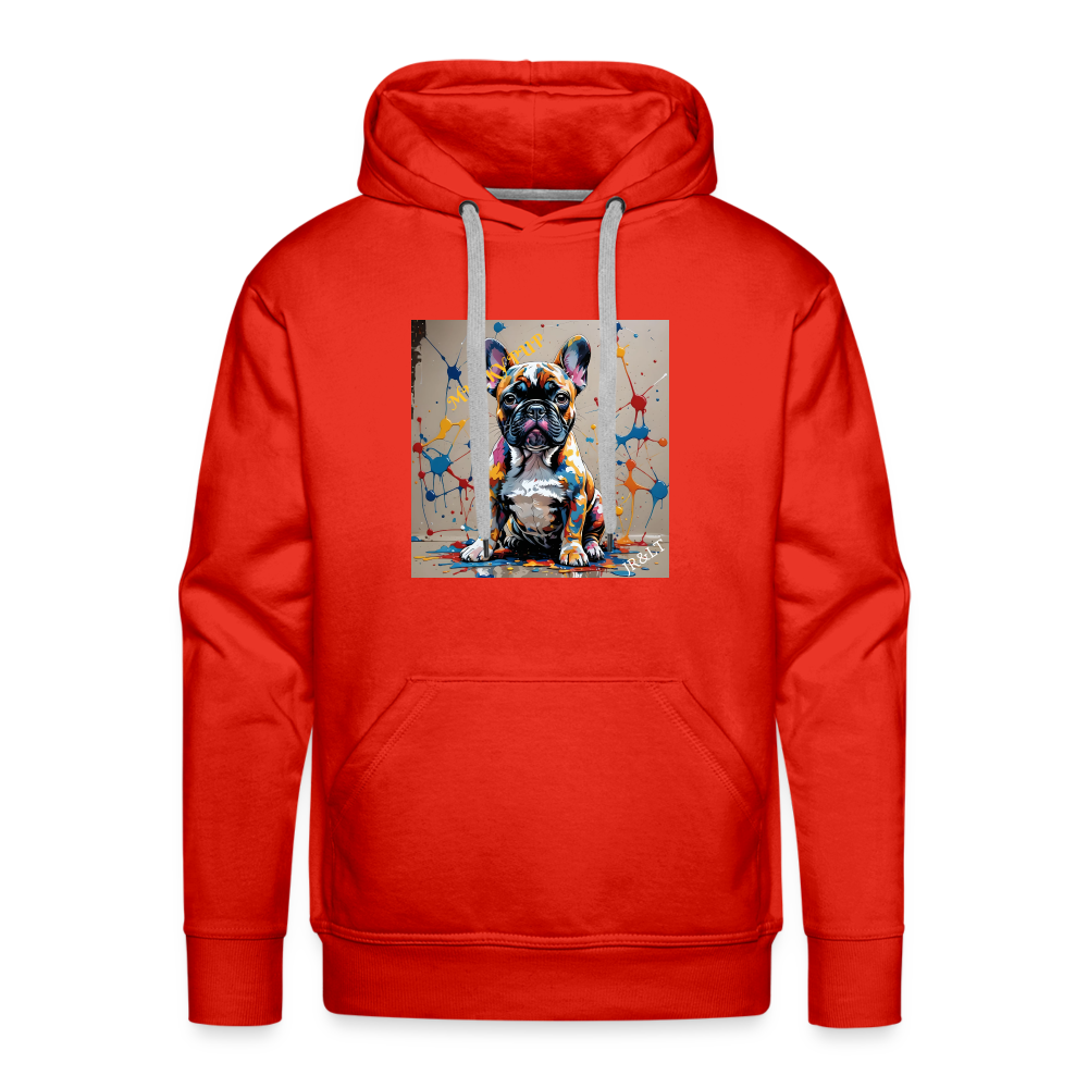 MUCKY PUP!! - MEN'S HOODIE - red