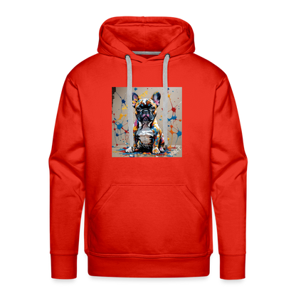 MUCKY PUP!! - MEN'S HOODIE - red