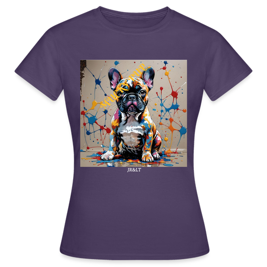 MUCKY PUP!! - WOMENS CLASSIC T-SHIRT - dark purple