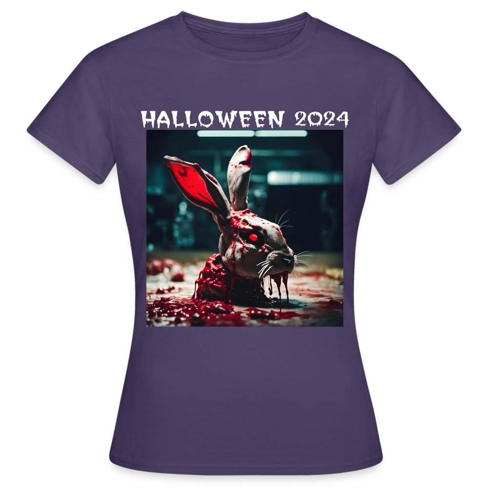 HALLOWEEN 2024 - WOMEN'S CLASSIC T-SHIRT - dark purple