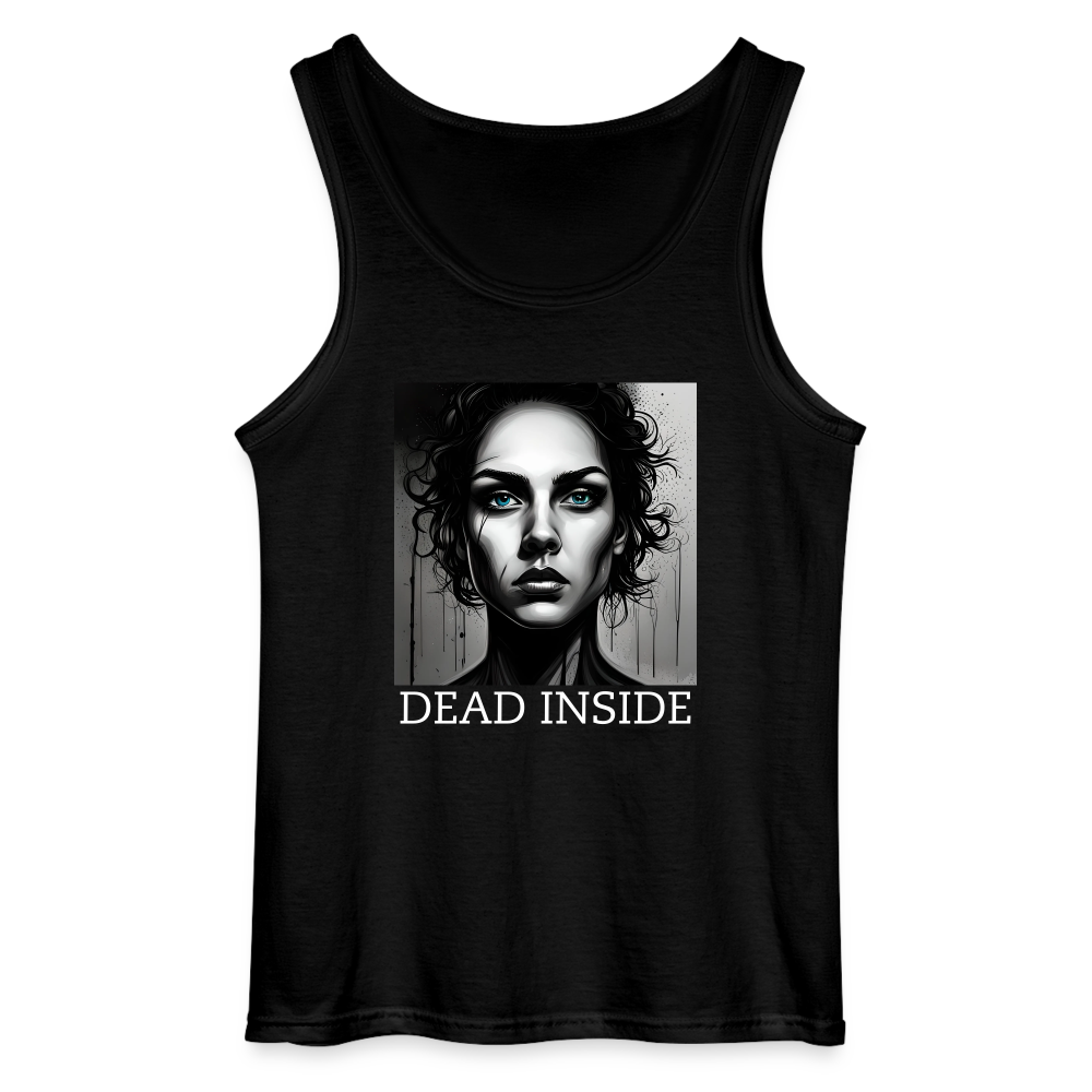 DEAD INSIDE - MEN'S TANK TOP - black