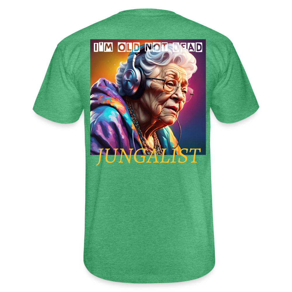 I'M OLD NOT DEAD!! MEN'S CLASSIC T-SHIRT - heather green