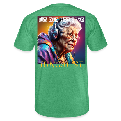 I'M OLD NOT DEAD!! MEN'S CLASSIC T-SHIRT - heather green