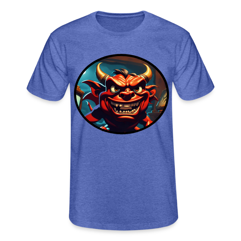 BABY DEVIL - MEN'S CLASSIC T-SHIRT - heather blue