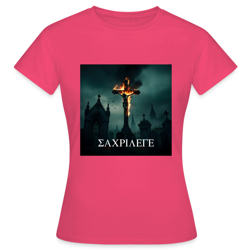 SACRILEGE - WOMEN'S CLASSIC T-SHIRT - azalea