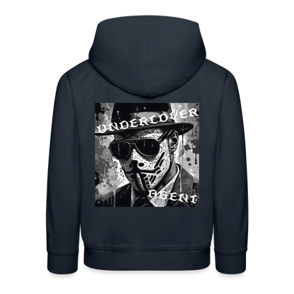 UNDERCOVER AGENT - CHILDREN'S HOODIE - navy