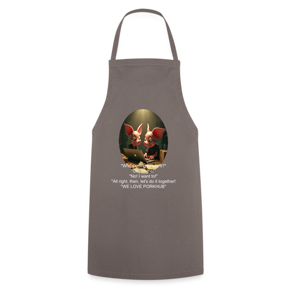 APPRECIATION - ADULT APRON - grey