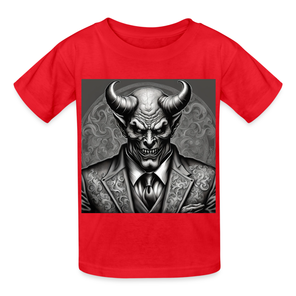 LUCIFER - CHILDREN'S T-SHIRT - red