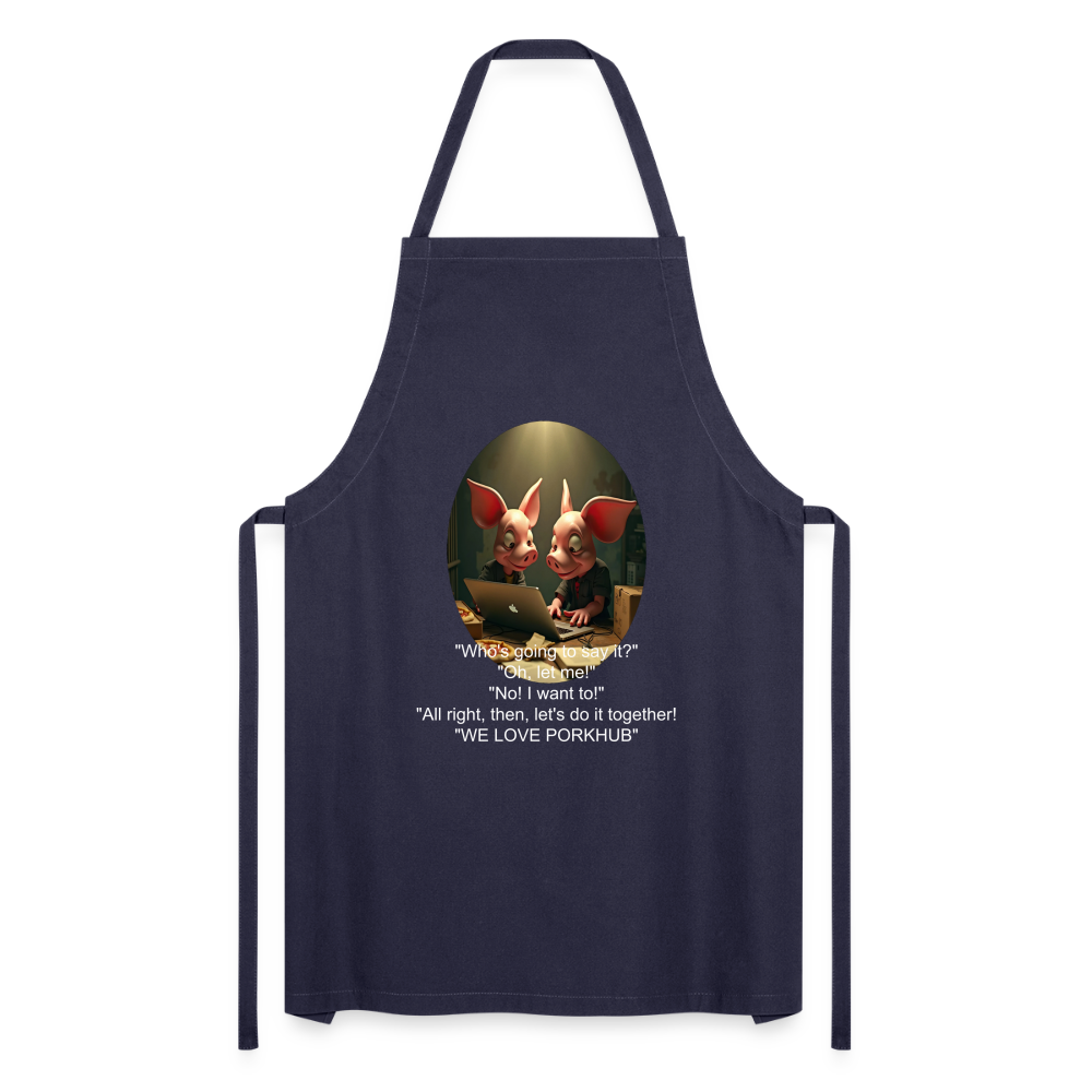 APPRECIATION - ADULT APRON - navy