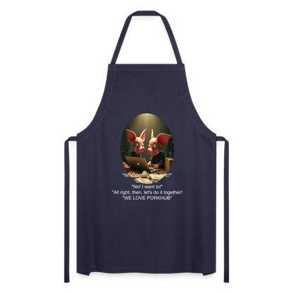 APPRECIATION - ADULT APRON - navy