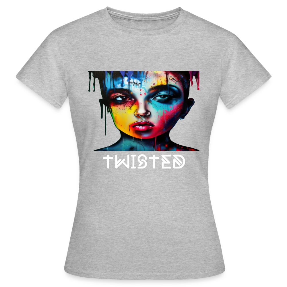 TWISTED!! WOMEN'S CLASSIC T-SHIRT - heather grey