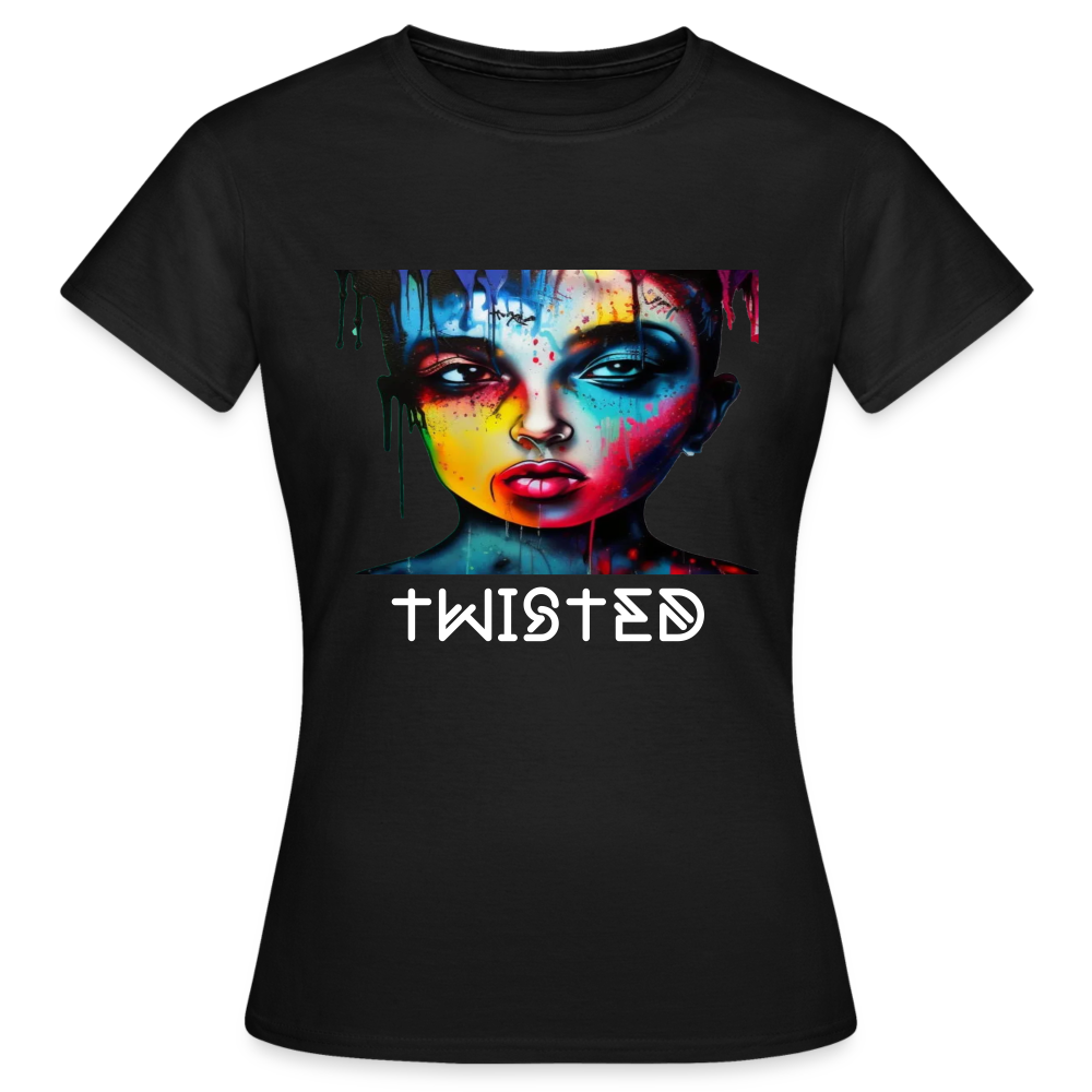 TWISTED!! WOMEN'S CLASSIC T-SHIRT - black