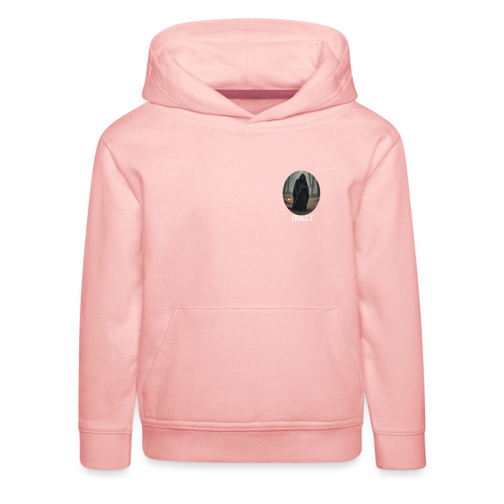 LONELY GRIM REAPER - CHILDREN'S HOODIE - crystal pink