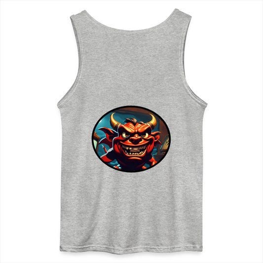 BABY DEVIL - MEN'S TANK TOP - sports grey