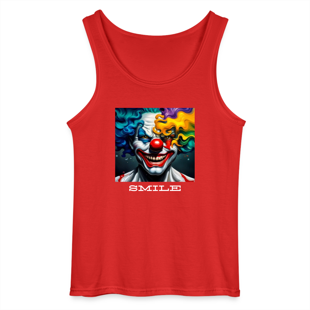 BO BO'S UNCLE JACK- MEN'S TANK TOP - red